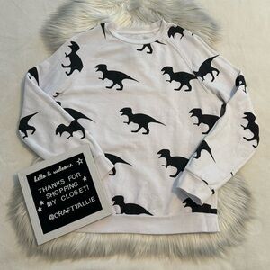 21Men Dinosaur Print Sweatshirt | Men’s Small
